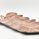 Tray sheet copper hammered