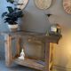 Vintage wooden workbench