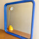 Miroir IKEA vintage acier tubulaire bleu