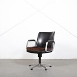 Fröscher Ib Kofod-Larsen leather office chair