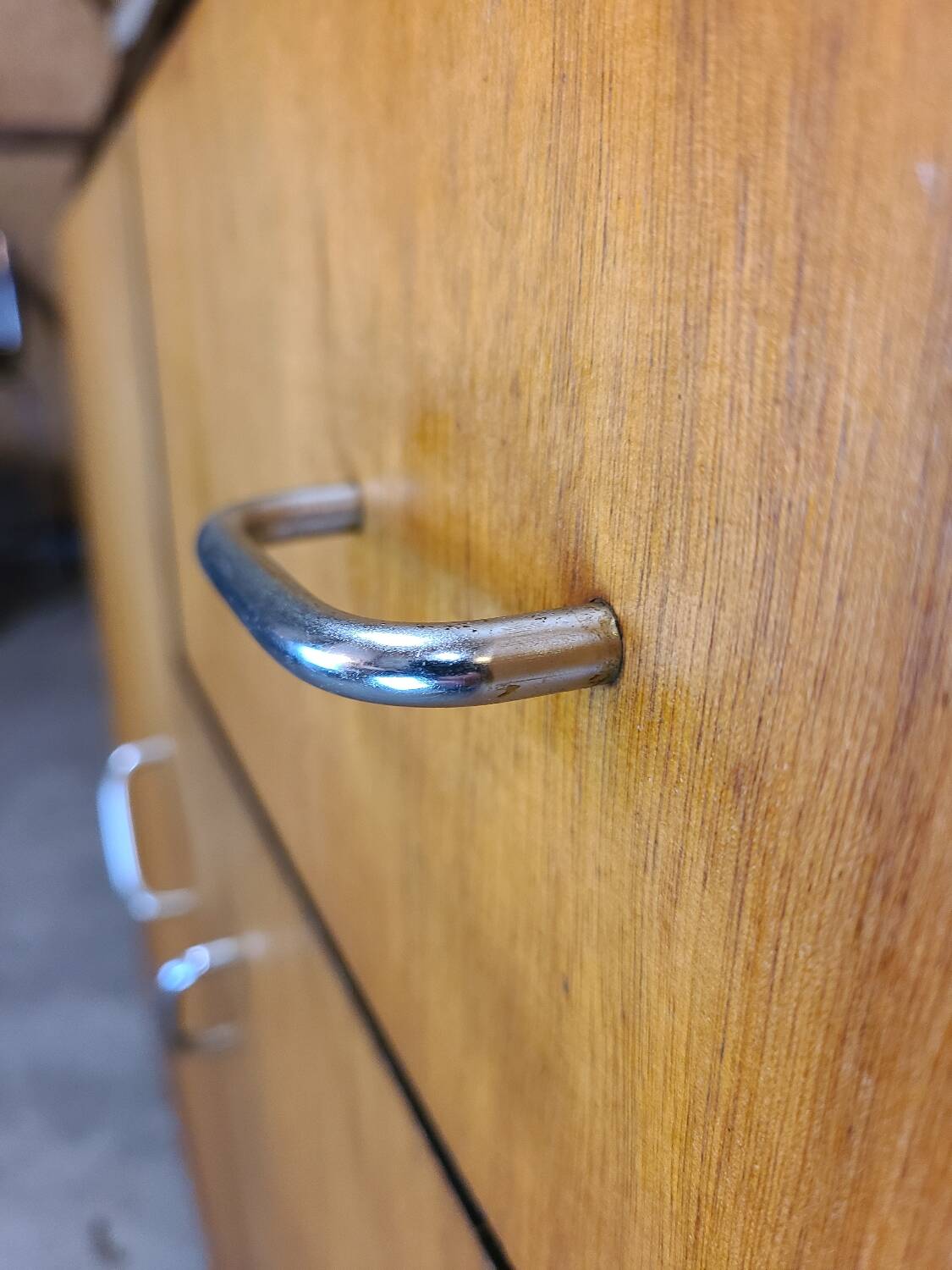 Light wood sideboard, mid-20th century