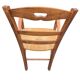6 chaises + un fauteuil de campagne