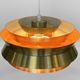 Pendant light "Trava" by Carl Thore for Granhaga Metallindustri. Sweden 1970s