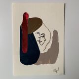 Collage 'leon' series 'names'