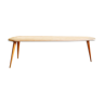 Elongated coffee table