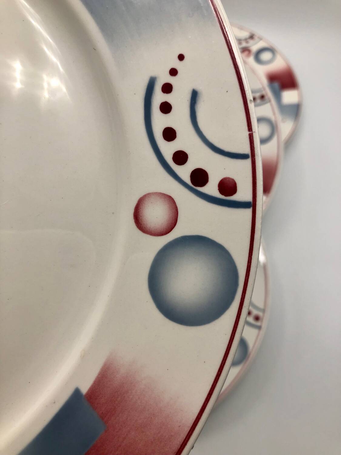 Digoin Sarreguemines plates