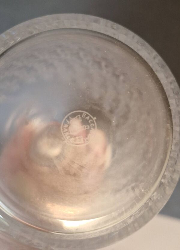 Carafe et verres Baccarat