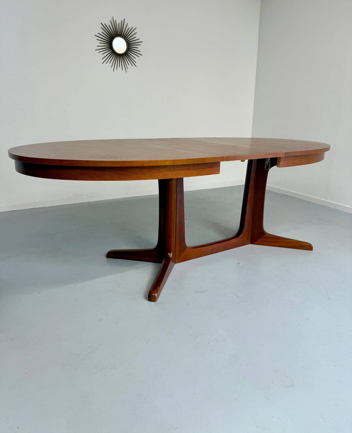 Baumann dining table in rosewood wood, 70s design