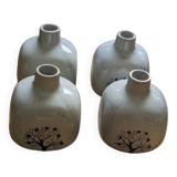 Set of 4 stoneware room fragrance diffusers