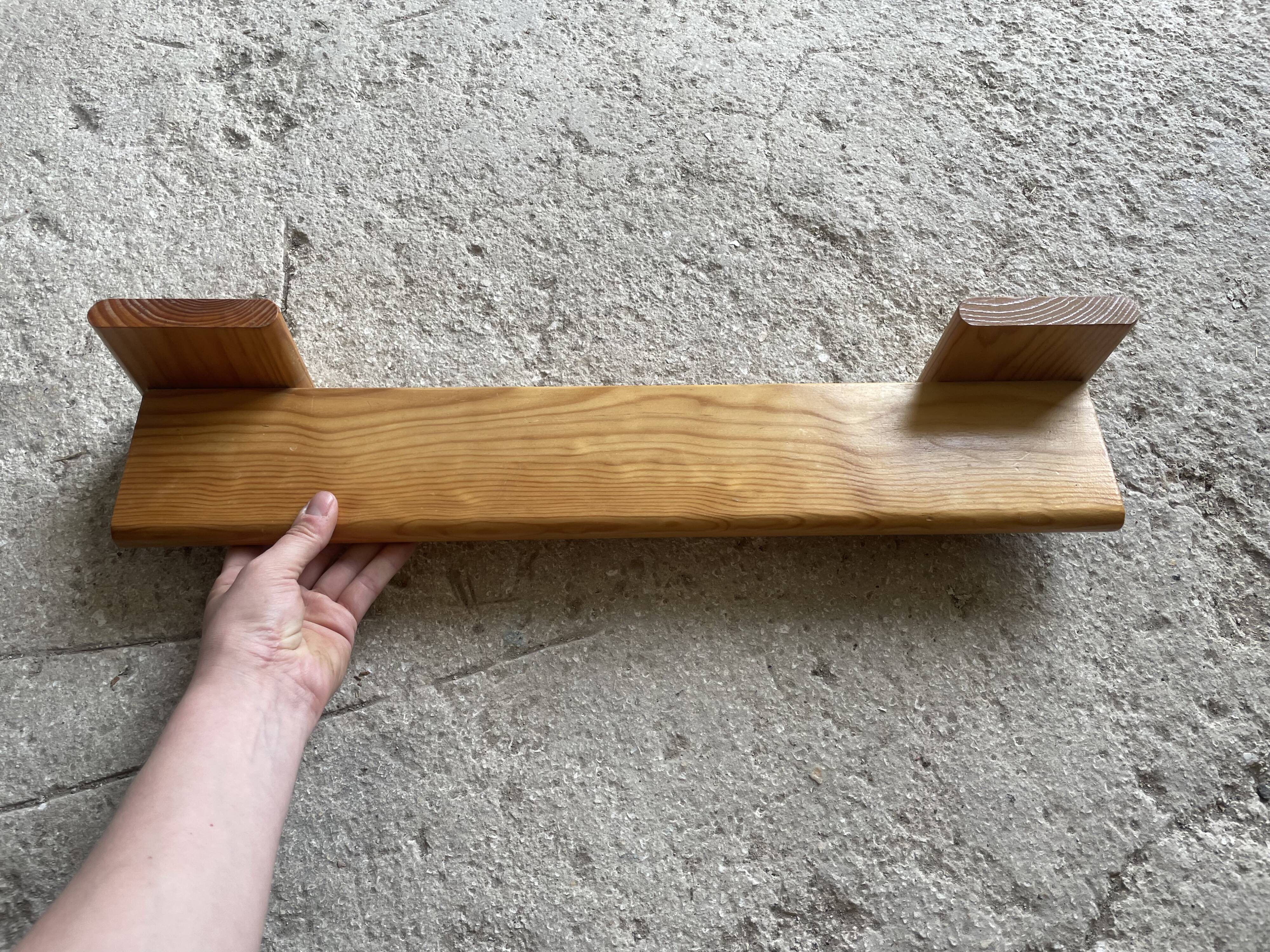 Old pine wall shelf