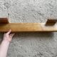 Old pine wall shelf