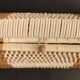 Rattan handbag and scoubidou's threads, 1950