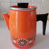 Enamelled coffee maker