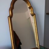 Vintage gilded wooden mirror