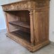 Old counter furniture trade furniture console central island raw wood storage sideboard