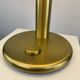 Lampe de bureau marron et or 7603 par Heinz F.W. Stahl pour Hillebrand 1970