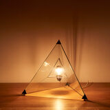 Tetrahedron Table or Floor Lamp by Frans van Nieuwenborg for Indoor 1979