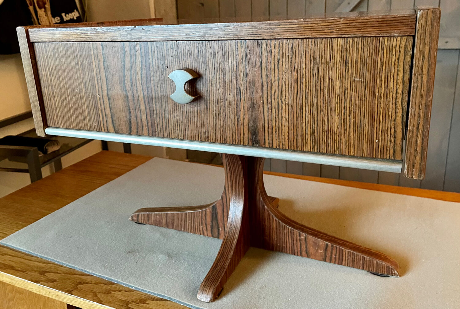 Vintage bedside table