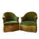 duo de fauteuils crapauds