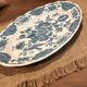 Large oval England dish