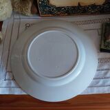 Large iron earth dish Campanules Saint Amand Hamage