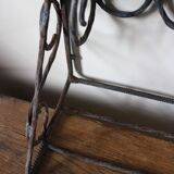 Wrought Iron Flower Planter Shelf