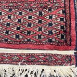 Turkmen Persian carpet with a so-called Kejebe pattern, 60x170cm.