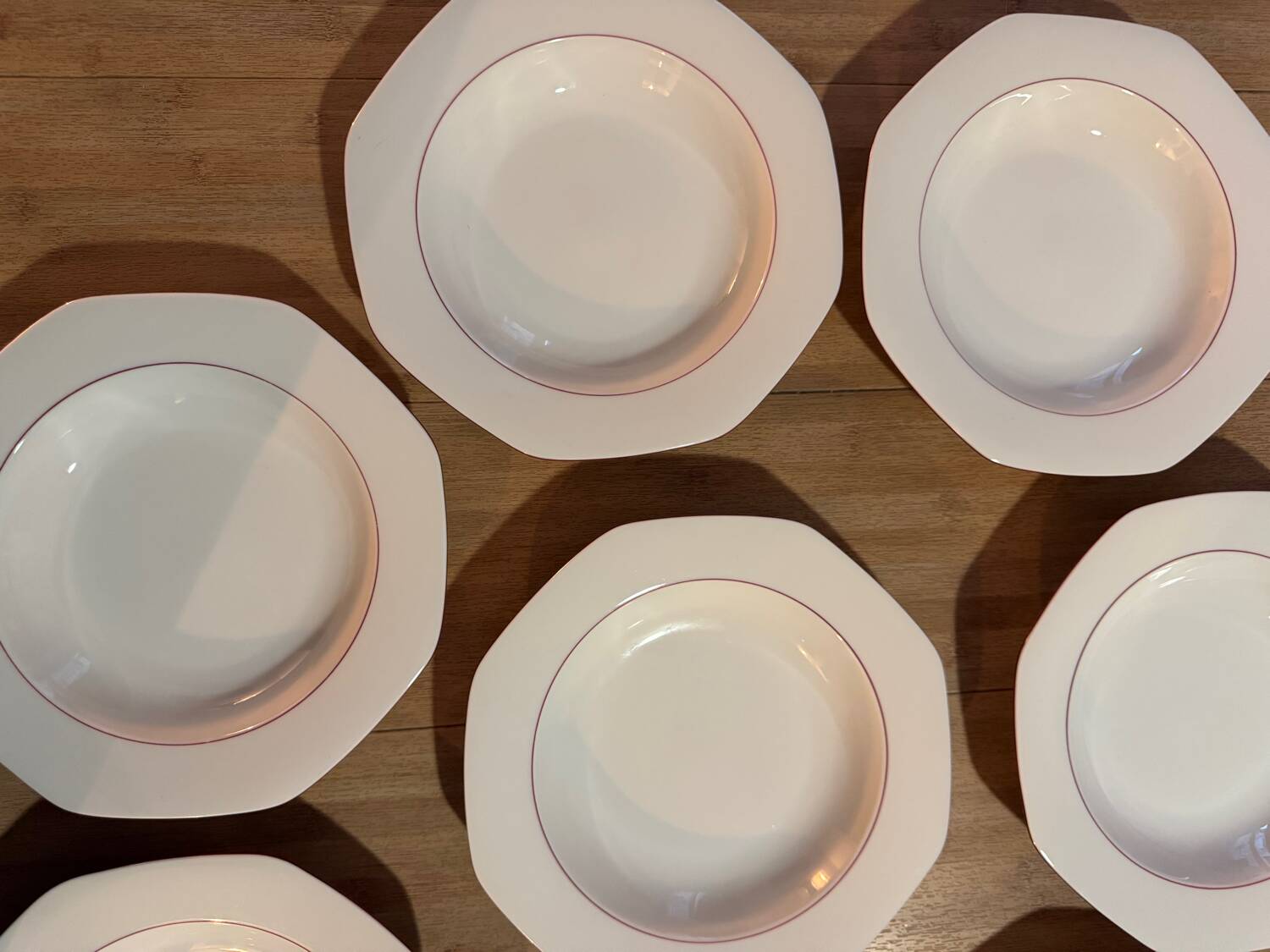 Set of 8 deep plates - Seltmann Weiden