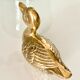 Canard en laiton vintage