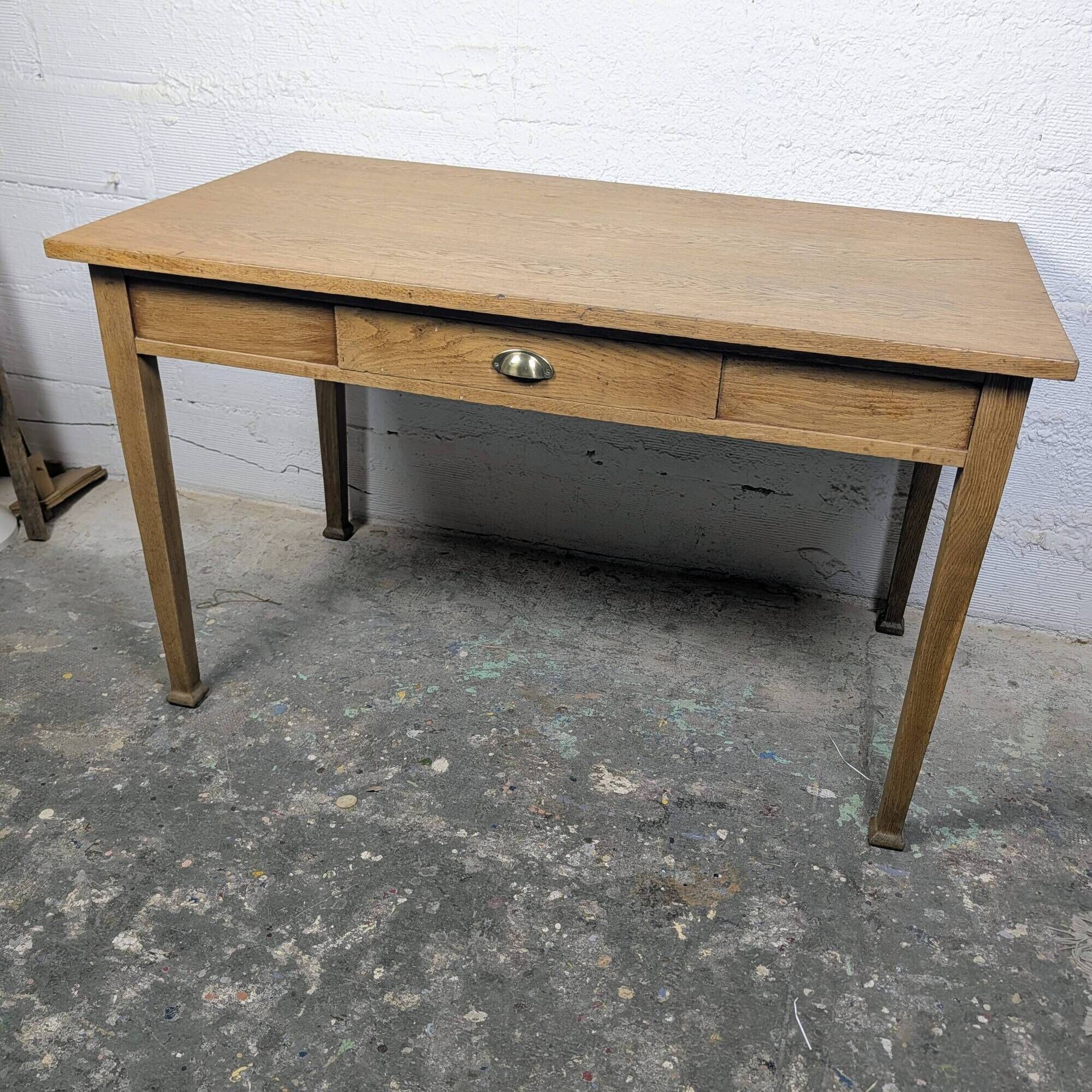 Vintage oak desk