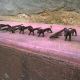 Rest -bronze knives "Animals"