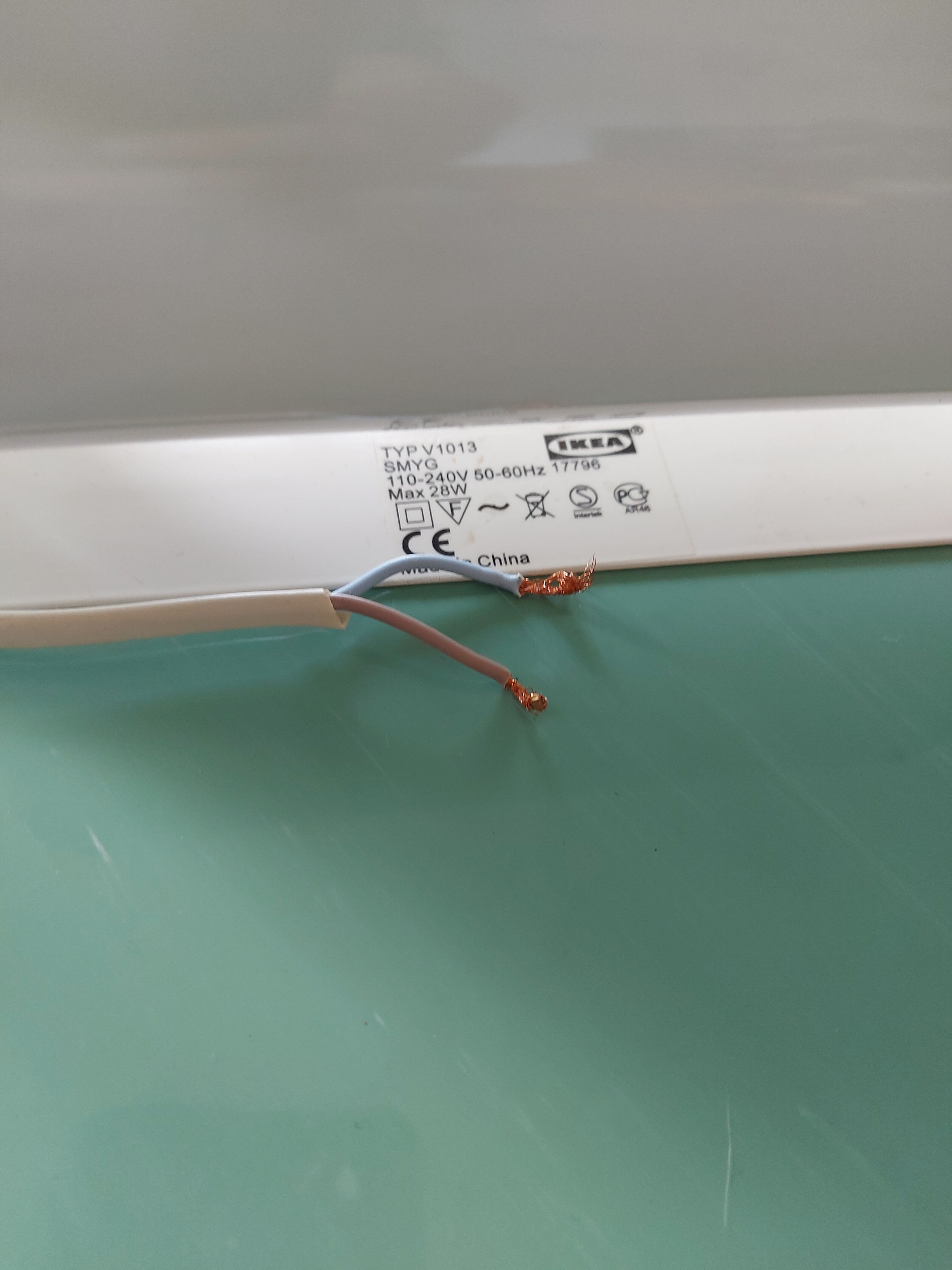 Vintage ikea smyg lamp