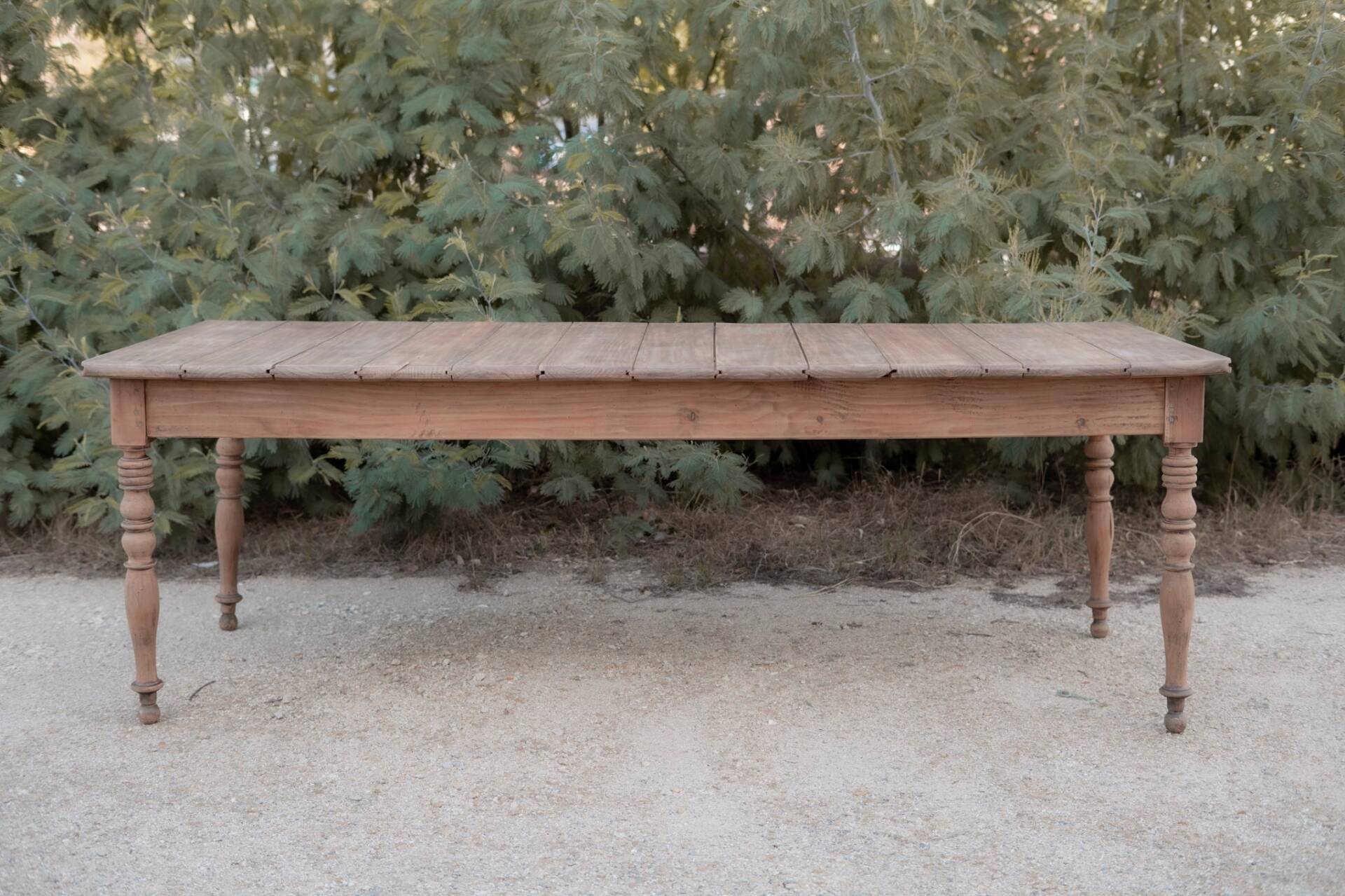 Renovated old farmhouse table