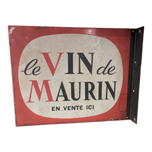 Plaque émaillée