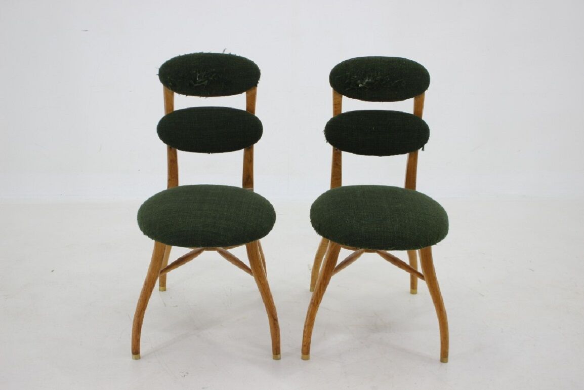 Paire de chaise Musicale de Vilhelm Lauritzen, Danemark