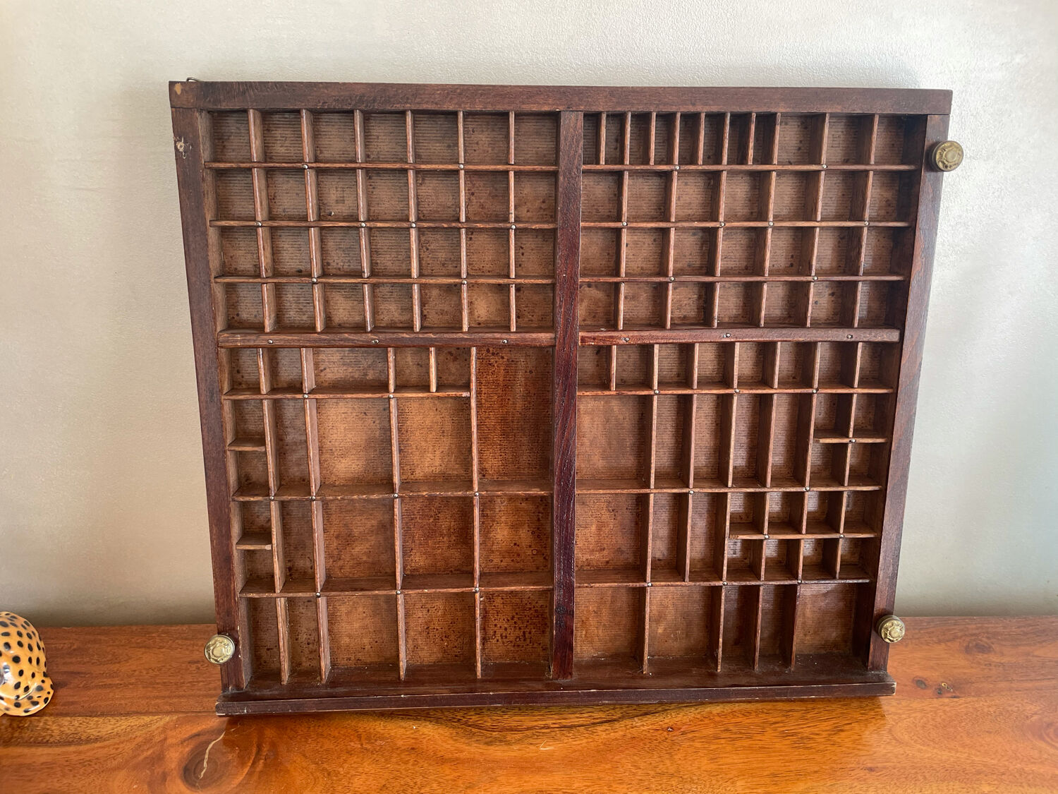 Drawer printer's locker