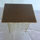 Vintage vinyl or magazine racks