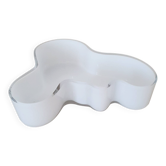 Aalto Alvar - Iittala / Coupelle en verre opal / Design finlandais