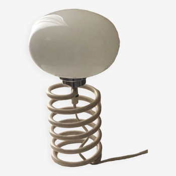 Lampe spirale années 1970