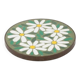 Vintage bohemian daisy placemat