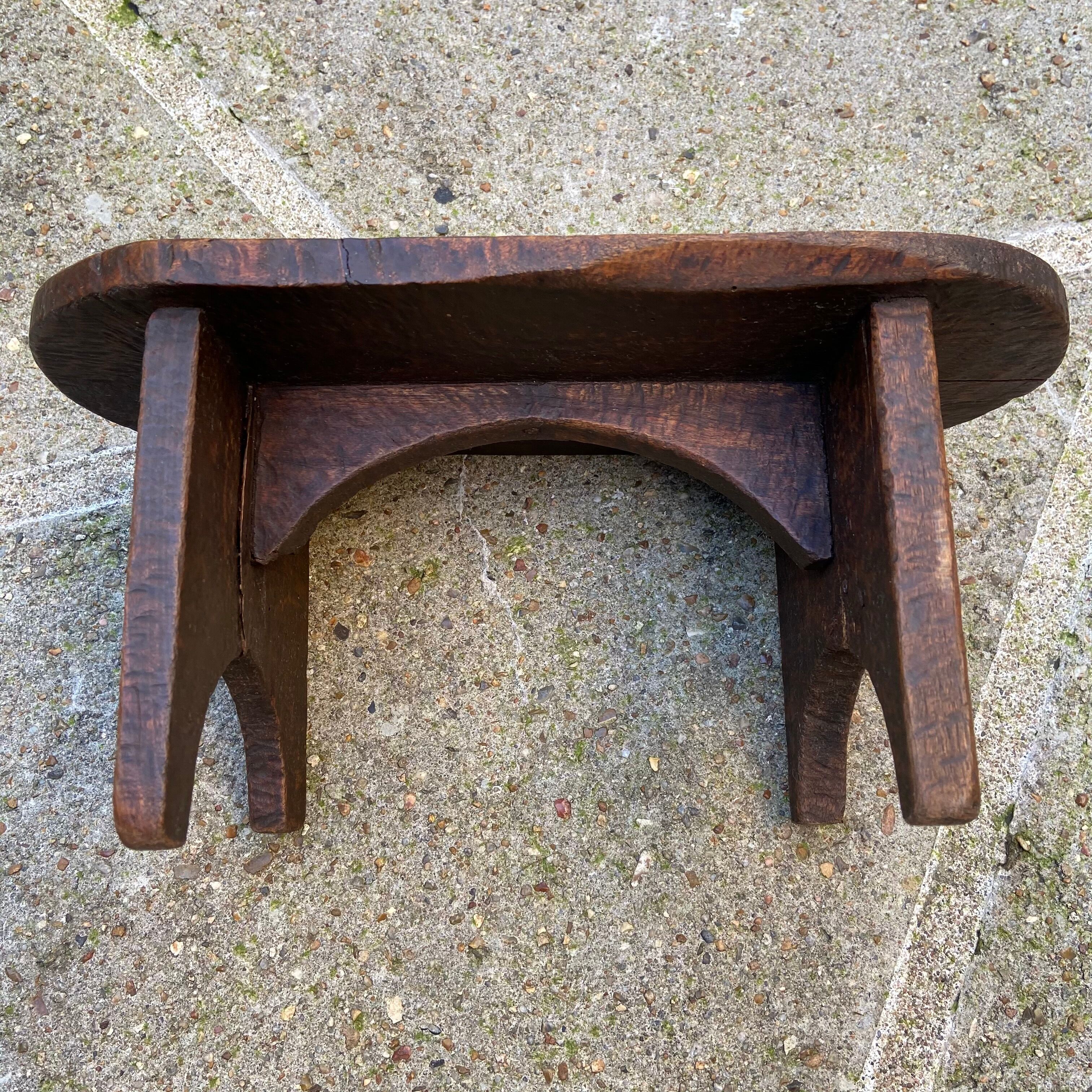 Vintage foot stool - 1950s