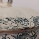 White Iron Earth tureen with green patterns