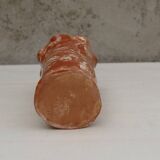 Marbled terracotta vase