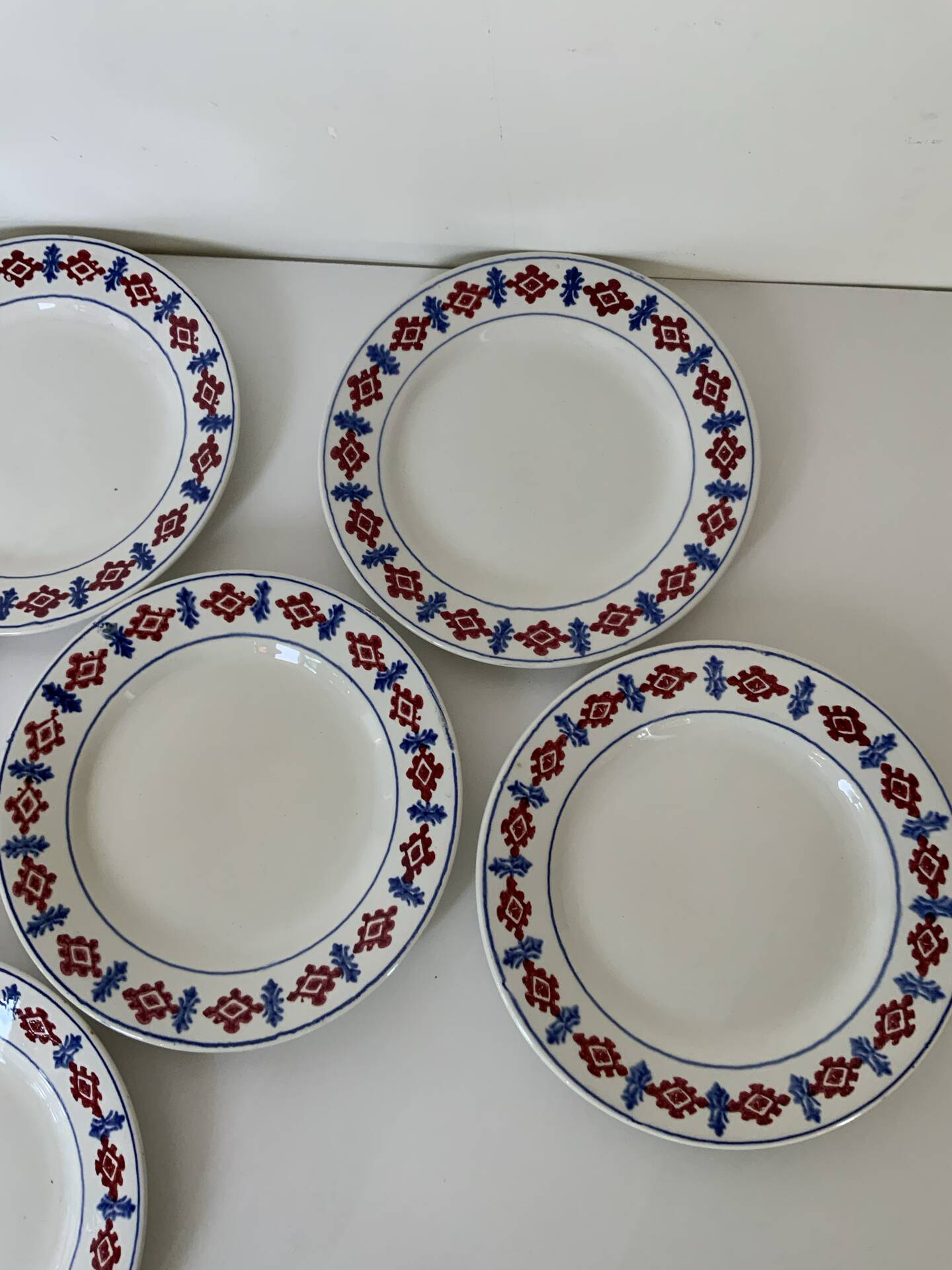 Ironstone plates