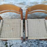 6 rope seated chairs