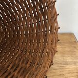 Vintage rattan pendant light