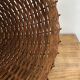 Vintage rattan pendant light