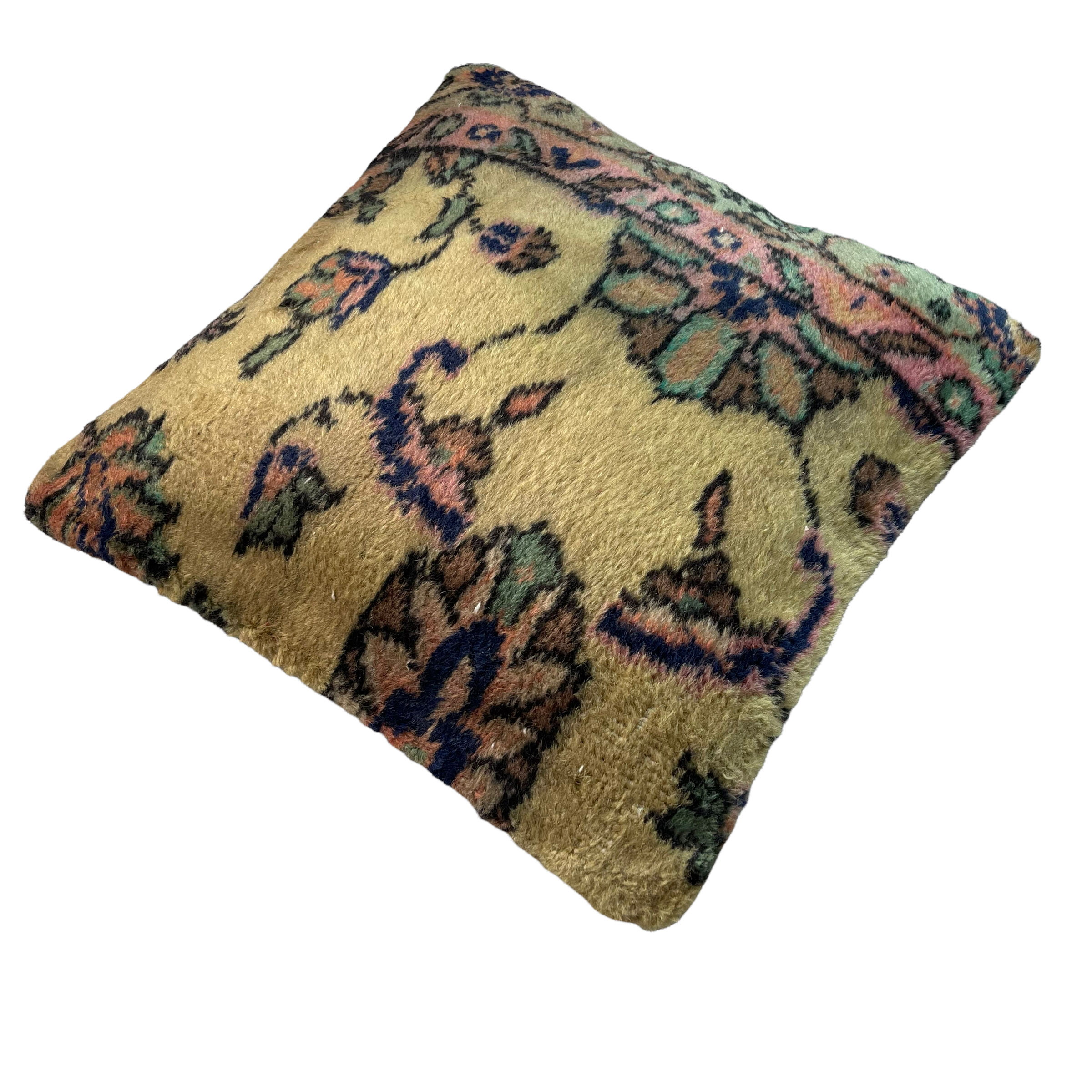 Vintage turkish rug cushion cover 45 x 45 cm