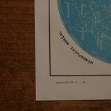 Original lithograph on the sky