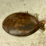 Wooden dish fish